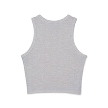 Load image into Gallery viewer, "Never Stop Playing" Micro Rib Racer Tank Top