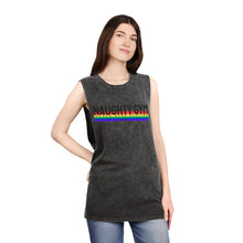 Load image into Gallery viewer, Unisex Stonewash NG PRIDE Tank Top