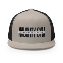 Load image into Gallery viewer, Trucker Cap RED "NEVER STOP PLAYING"