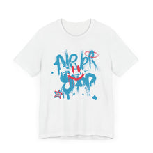 Load image into Gallery viewer, Grafitti T-Shirt - Unisex &#39;Never Stop Playing&#39; Tee
