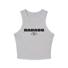 Load image into Gallery viewer, NG BADASS Women&#39;s Micro Rib Racer Tank Top
